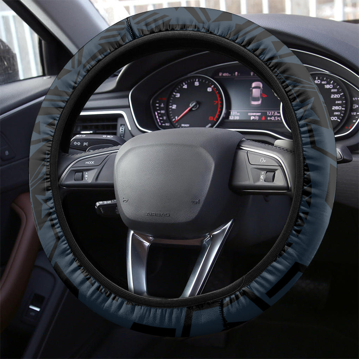 Polynesia Go Surfing Steering Wheel Cover The Pacific Wave Of Water LT05 - Polynesian Pride