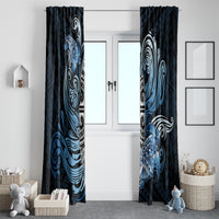 Polynesia Go Surfing Window Curtain The Pacific Wave Of Water LT05 - Polynesian Pride