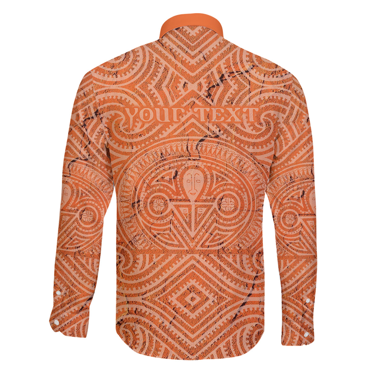 Personalised Lapita Culture Family Matching Puletasi Dress and Hawaiian Shirt Iconic Double Face Pattern LT05 - Polynesian Pride