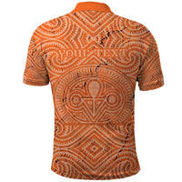 Personalised Lapita Culture Polo Shirt Iconic Double Face Pattern LT05 - Polynesian Pride
