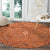 Lapita Culture Round Carpet Iconic Double Face Pattern LT05 - Polynesian Pride