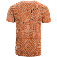 Personalised Lapita Culture T Shirt Iconic Double Face Pattern LT05 - Polynesian Pride
