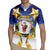 Samoa Christmas Rugby Jersey Snow Globe With Samoan Santa - Polynesian Pride