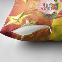 French Polynesia Christmas Pillow Cover Seashell Santa Beach Vibes - Polynesian Pride