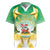 Cook Islands Christmas Rugby Jersey Seashell Santa Beach Vibes - Polynesian Pride