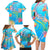 Under The Sea Scuba Diving Family Matching Long Sleeve Bodycon Dress and Hawaiian Shirt Polynesian Pattern LT05 - Polynesian Pride