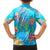 Under The Sea Scuba Diving Family Matching Off Shoulder Long Sleeve Dress and Hawaiian Shirt Polynesian Pattern LT05 - Polynesian Pride