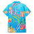 Under The Sea Scuba Diving Family Matching Off Shoulder Short Dress and Hawaiian Shirt Polynesian Pattern LT05 - Polynesian Pride