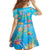 Under The Sea Scuba Diving Family Matching Puletasi Dress and Hawaiian Shirt Polynesian Pattern LT05 - Polynesian Pride