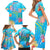 Under The Sea Scuba Diving Family Matching Short Sleeve Bodycon Dress and Hawaiian Shirt Polynesian Pattern LT05 - Polynesian Pride