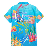 Under The Sea Scuba Diving Family Matching Tank Maxi Dress and Hawaiian Shirt Polynesian Pattern LT05 - Polynesian Pride