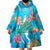 Under The Sea Scuba Diving Wearable Blanket Hoodie Polynesian Pattern LT05 - Polynesian Pride