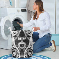 Remember Samoa Black Saturday Laundry Basket Samoa Mo Samoa LT05 - Polynesian Pride