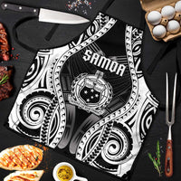 Remember Samoa Black Saturday Apron Samoa Mo Samoa LT05 Black - Polynesian Pride