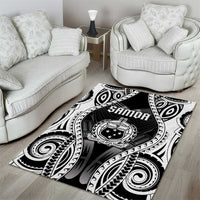 Remember Samoa Black Saturday Area Rug Samoa Mo Samoa - Polynesian Pride