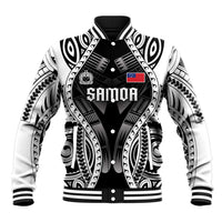 Personalised Remember Samoa Black Saturday Baseball Jacket Samoa Mo Samoa LT05 Unisex Black - Polynesian Pride