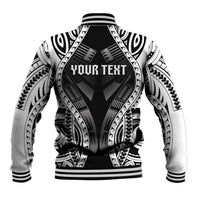 Personalised Remember Samoa Black Saturday Baseball Jacket Samoa Mo Samoa LT05 - Polynesian Pride