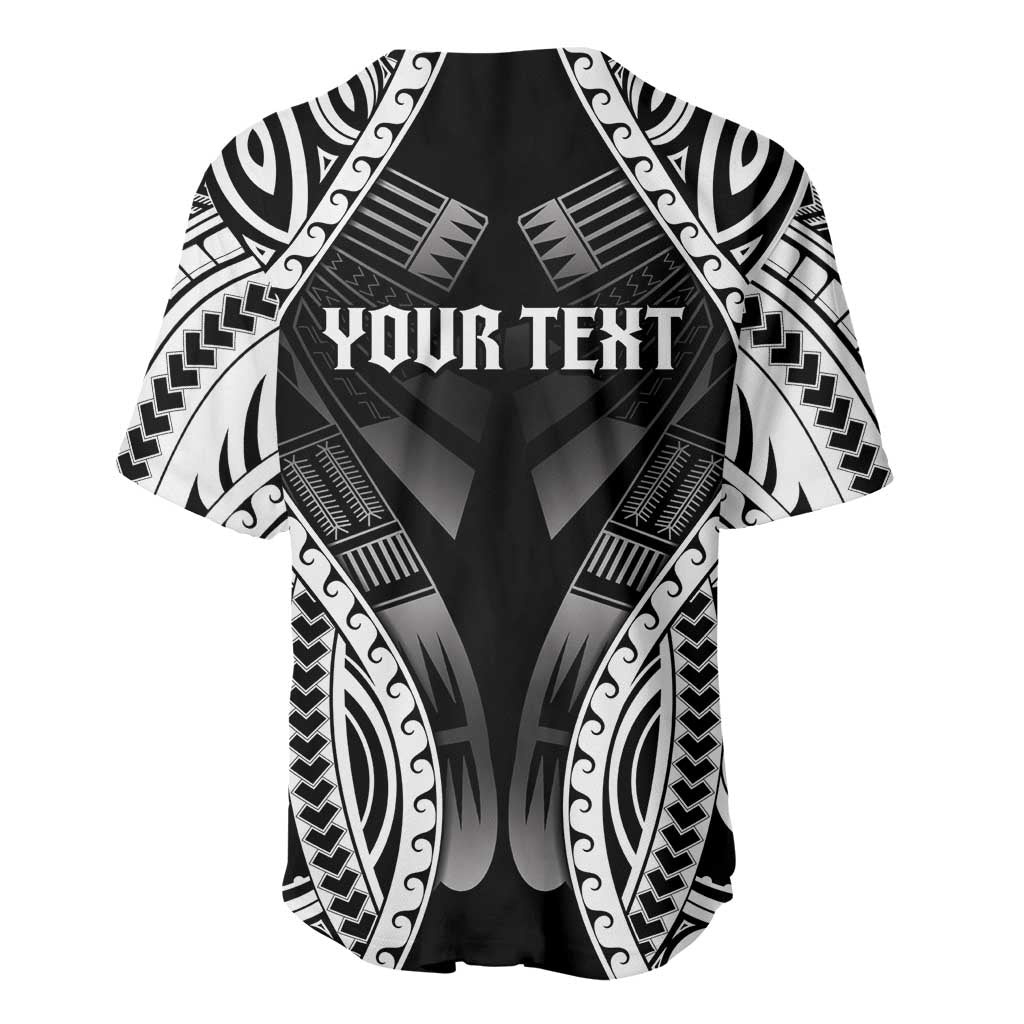 Personalised Remember Samoa Black Saturday Baseball Jersey Samoa Mo Samoa LT05 - Polynesian Pride