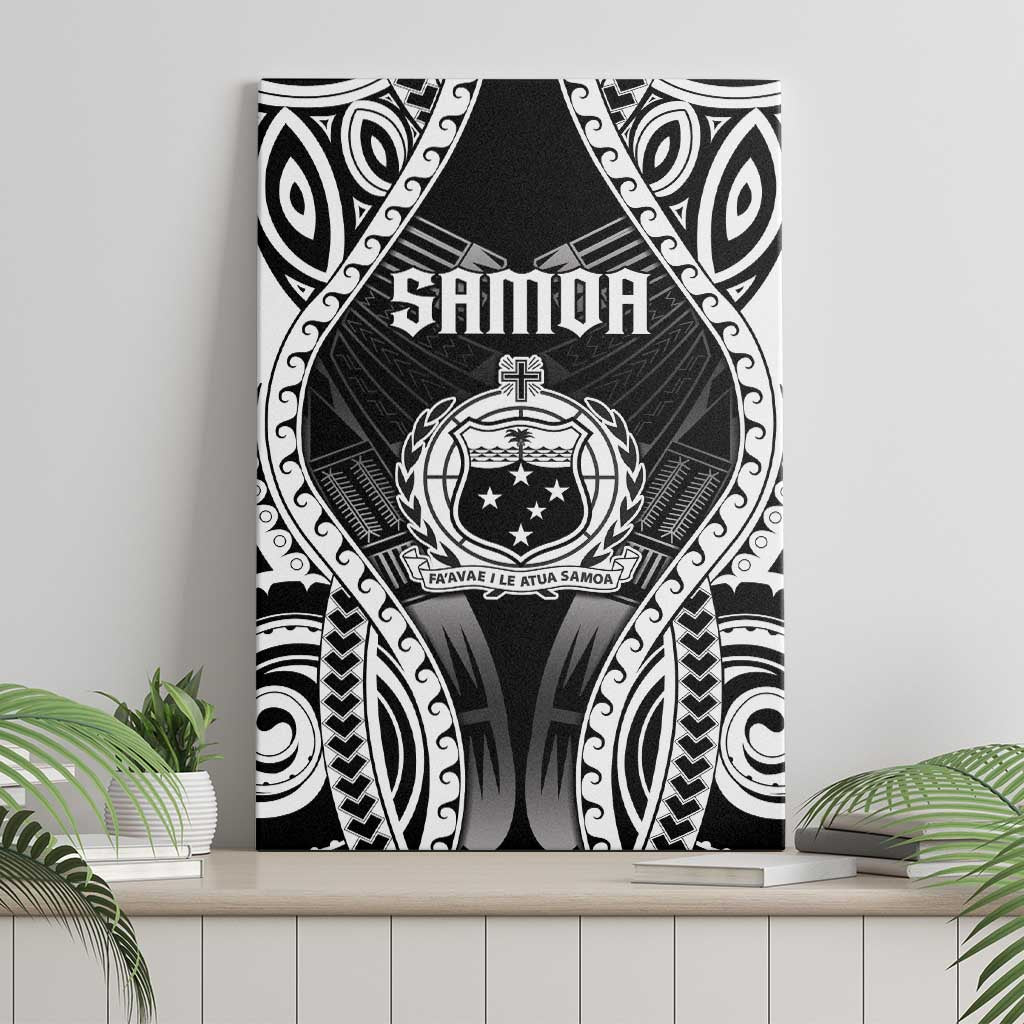Remember Samoa Black Saturday Canvas Wall Art Samoa Mo Samoa - Polynesian Pride