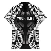 Personalised Remember Samoa Black Saturday Family Matching Tank Maxi Dress and Hawaiian Shirt Samoa Mo Samoa - Polynesian Pride