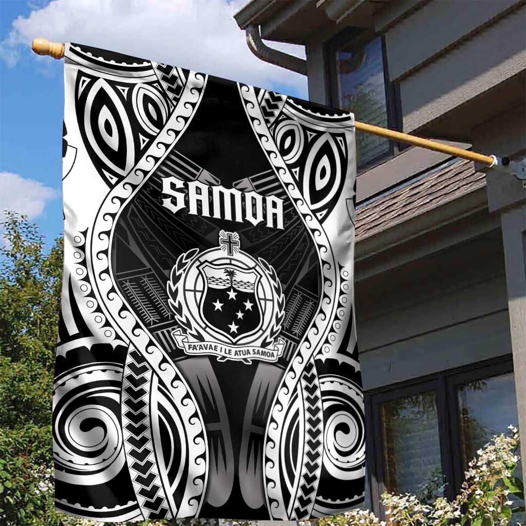 Remember Samoa Black Saturday Garden Flag Samoa Mo Samoa - Polynesian Pride