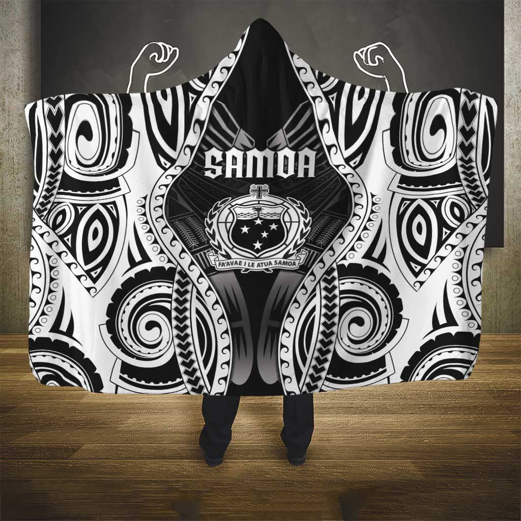 Remember Samoa Black Saturday Hooded Blanket Samoa Mo Samoa LT05 - Polynesian Pride
