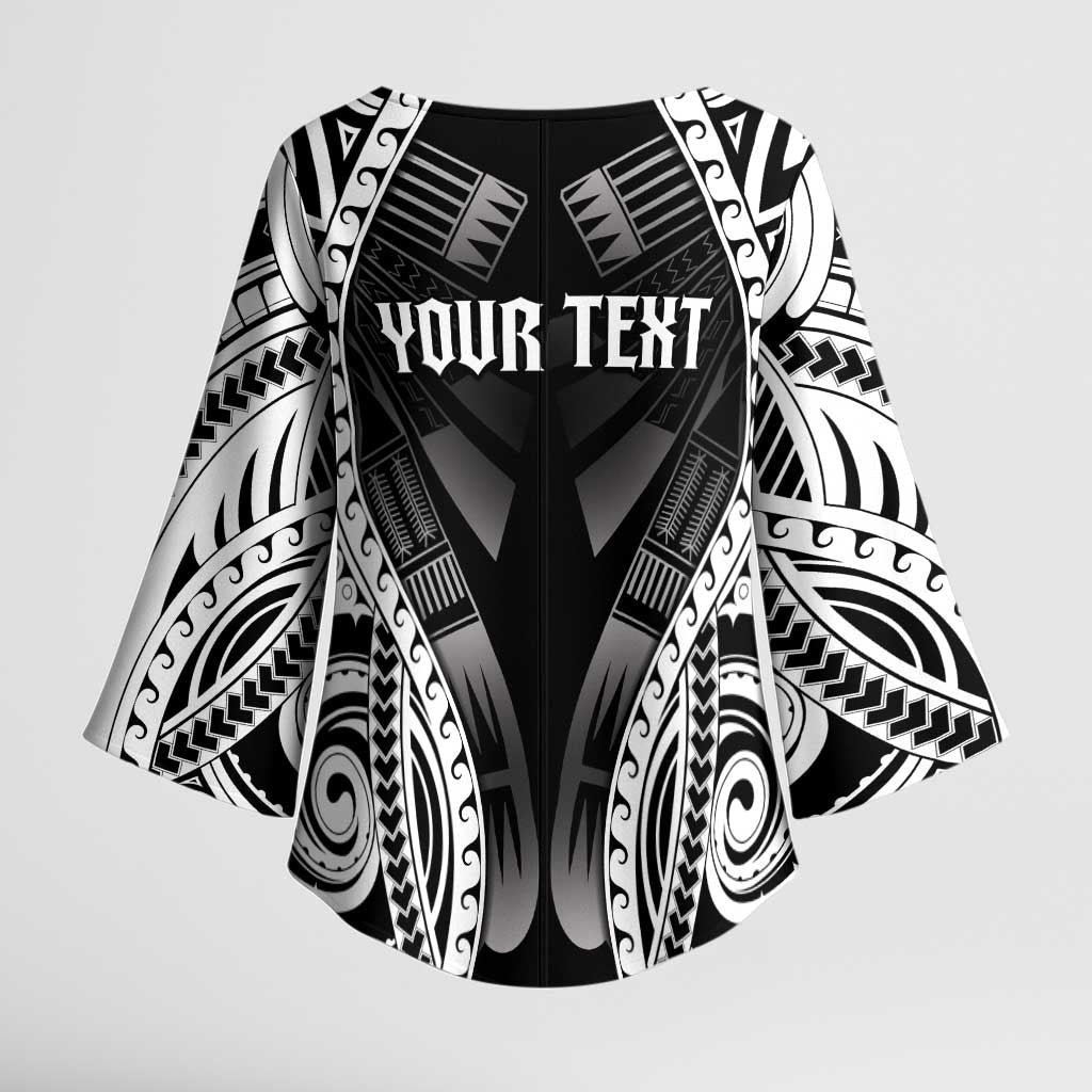 Personalised Remember Samoa Black Saturday Kimono Sleeve Blouse Samoa Mo Samoa LT05 - Polynesian Pride