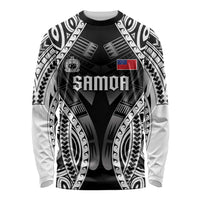 Personalised Remember Samoa Black Saturday Long Sleeve Shirt Samoa Mo Samoa LT05 Unisex Black - Polynesian Pride