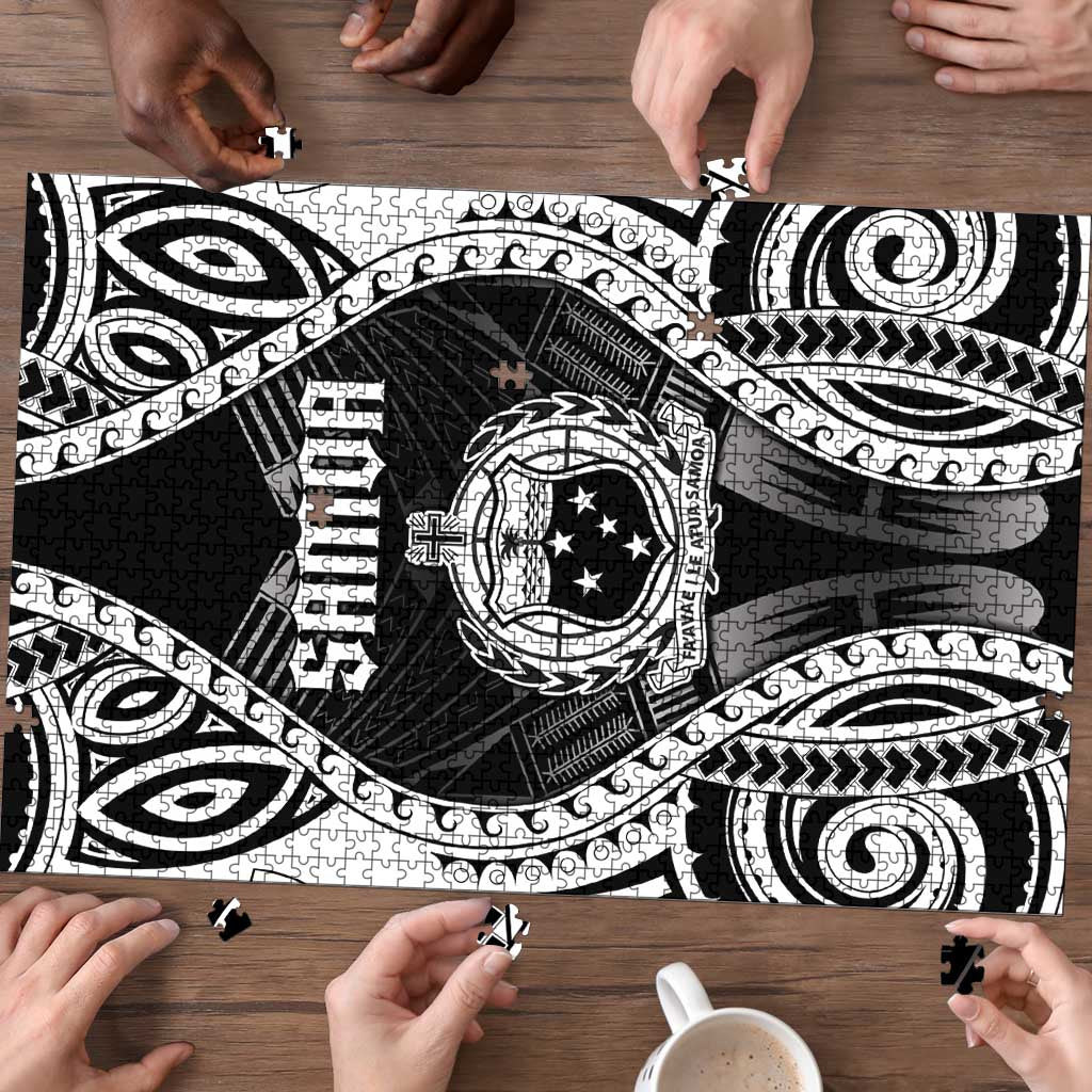 Remember Samoa Black Saturday Puzzle Samoa Mo Samoa LT05 - Polynesian Pride