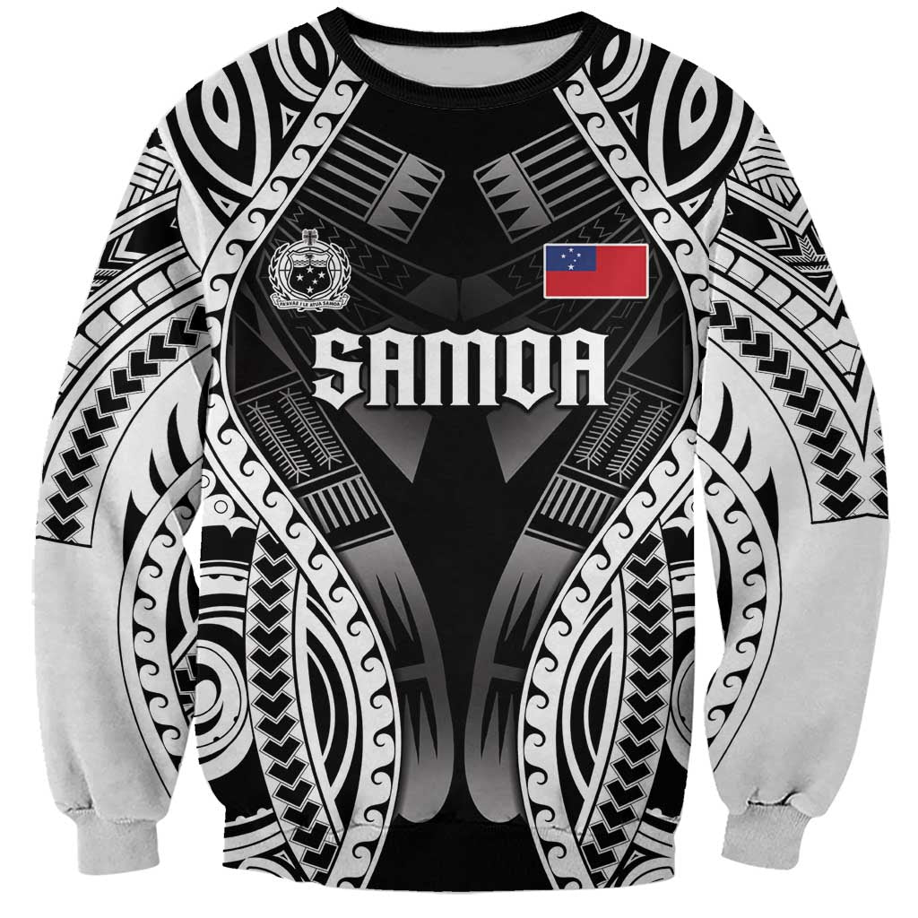 Personalised Remember Samoa Black Saturday Sweatshirt Samoa Mo Samoa LT05 Unisex Black - Polynesian Pride