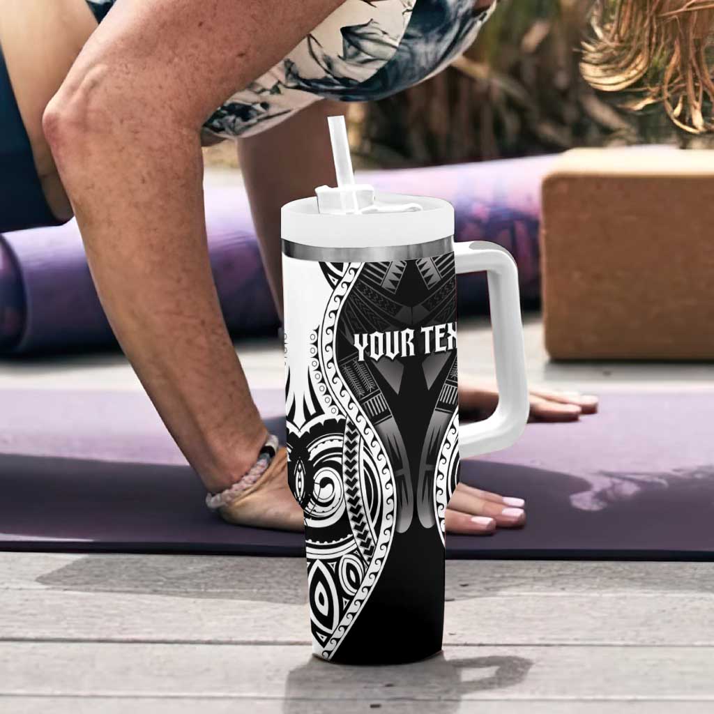 Personalised Remember Samoa Black Saturday Tumbler With Handle Samoa Mo Samoa - Polynesian Pride
