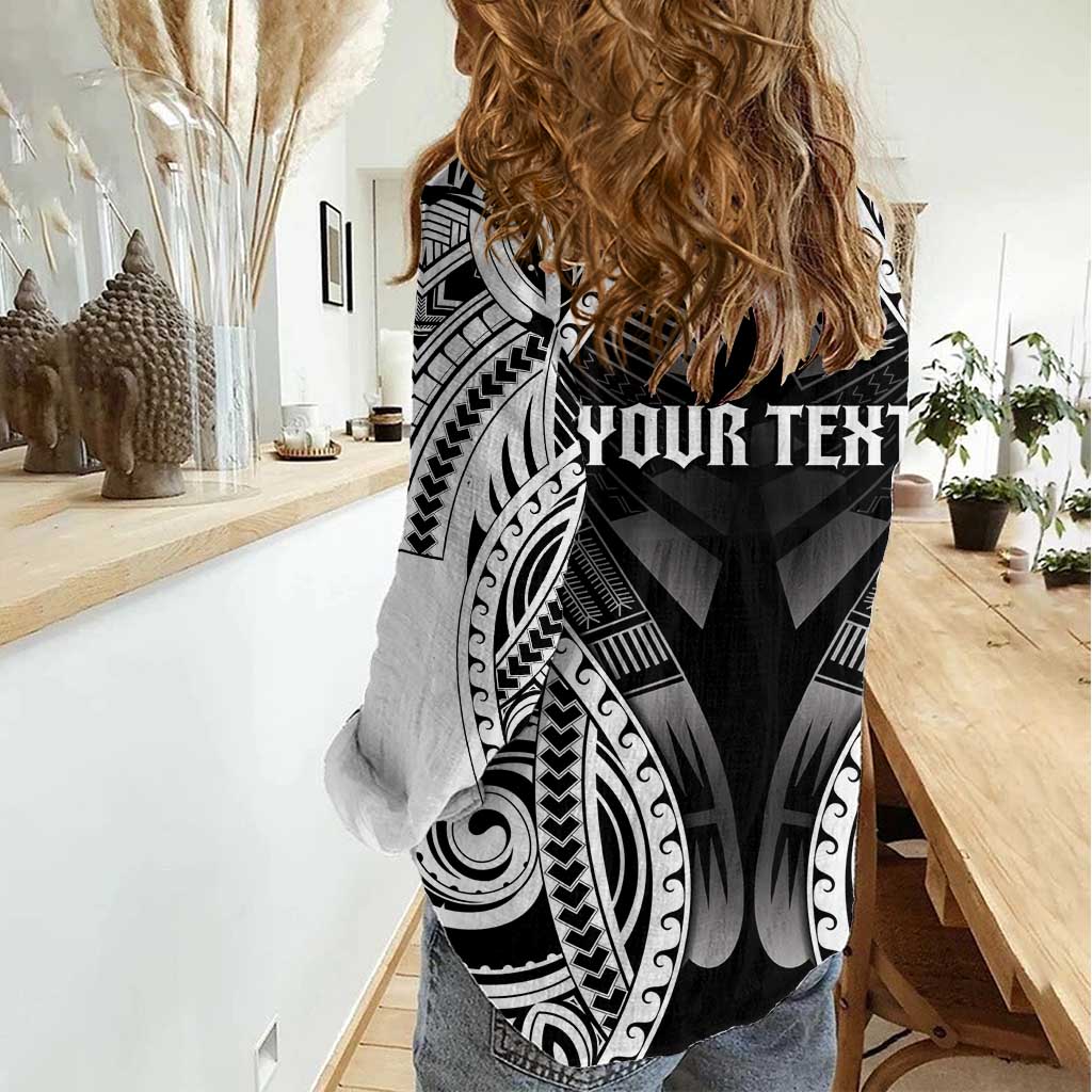 Personalised Remember Samoa Black Saturday Women Casual Shirt Samoa Mo Samoa - Polynesian Pride