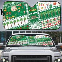 Norfolk Island Christmas Auto Sun Shade Festive Beach Vibes - Polynesian Pride