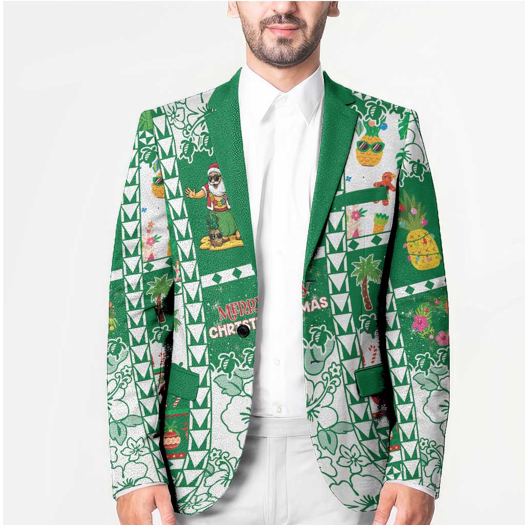 Norfolk Island Christmas Blazer Festive Beach Vibes - Polynesian Pride