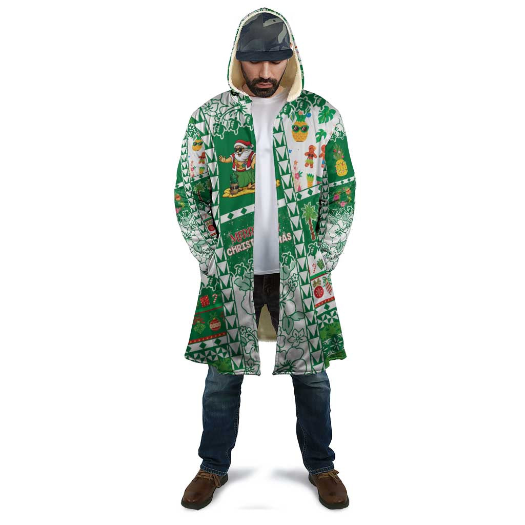 Norfolk Island Christmas Cloak Festive Beach Vibes - Polynesian Pride