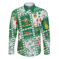 Norfolk Island Christmas Family Matching Summer Maxi Dress and Hawaiian Shirt Festive Beach Vibes - Polynesian Pride