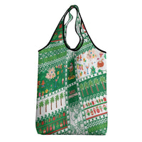 Norfolk Island Christmas Grocery Bag Festive Beach Vibes - Polynesian Pride