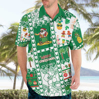 Norfolk Island Christmas Hawaiian Shirt Festive Beach Vibes - Polynesian Pride