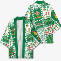 Norfolk Island Christmas Kimono Festive Beach Vibes - Polynesian Pride