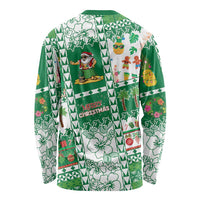 Norfolk Island Christmas Long Sleeve Shirt Festive Beach Vibes LT05 - Polynesian Pride