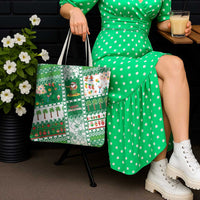 Norfolk Island Christmas Tote Bag Festive Beach Vibes - Polynesian Pride