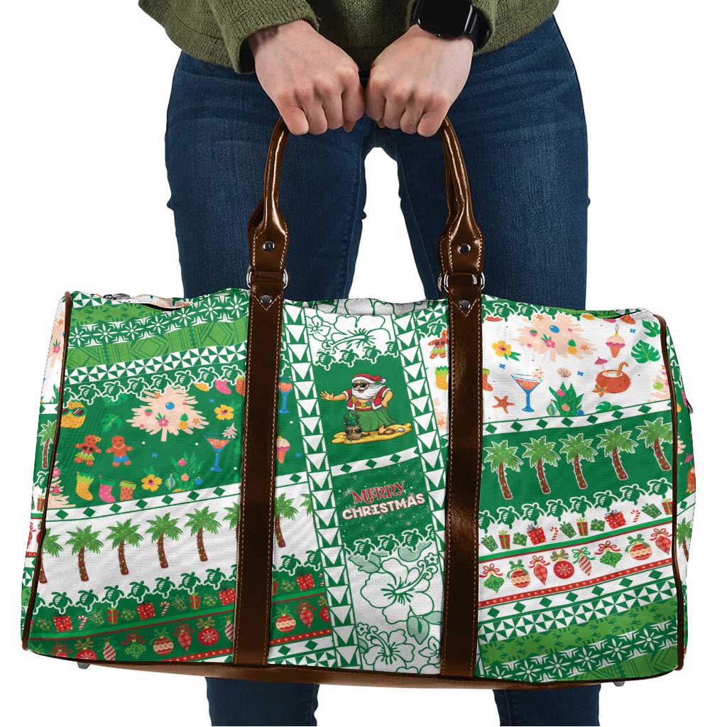 Norfolk Island Christmas Travel Bag Festive Beach Vibes - Polynesian Pride