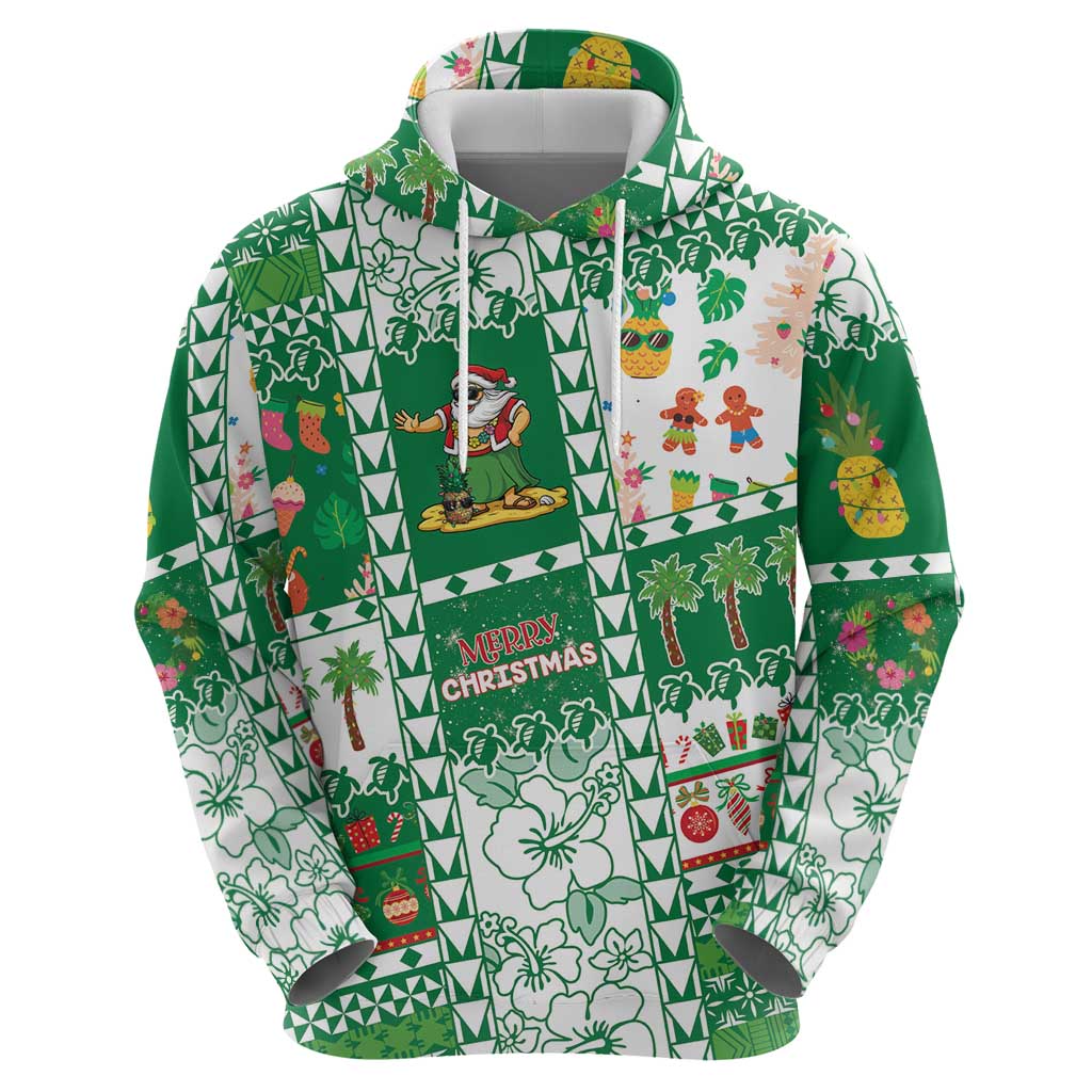 Norfolk Island Christmas Zip Hoodie Festive Beach Vibes LT05 - Polynesian Pride