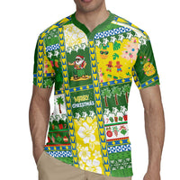 Pitcairn Islands Christmas Rugby Jersey Festive Beach Vibes - Polynesian Pride
