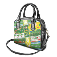 Pitcairn Islands Christmas Shoulder Handbag Festive Beach Vibes - Polynesian Pride