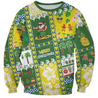 Pitcairn Islands Christmas Sweatshirt Festive Beach Vibes LT05 Unisex Colorful - Polynesian Pride