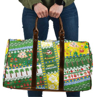 Pitcairn Islands Christmas Travel Bag Festive Beach Vibes - Polynesian Pride