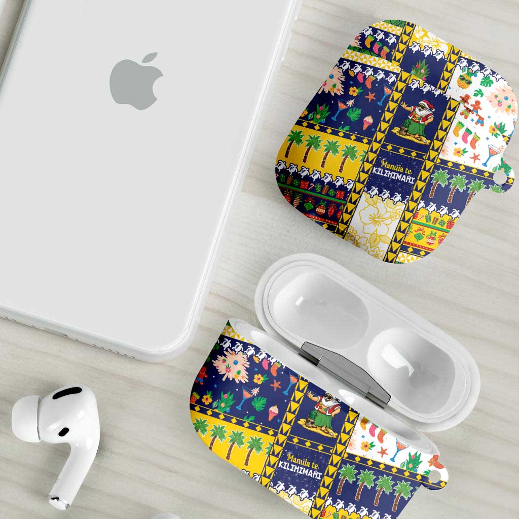 Tokelau Christmas AirPods Case Festive Beach Vibes - Polynesian Pride