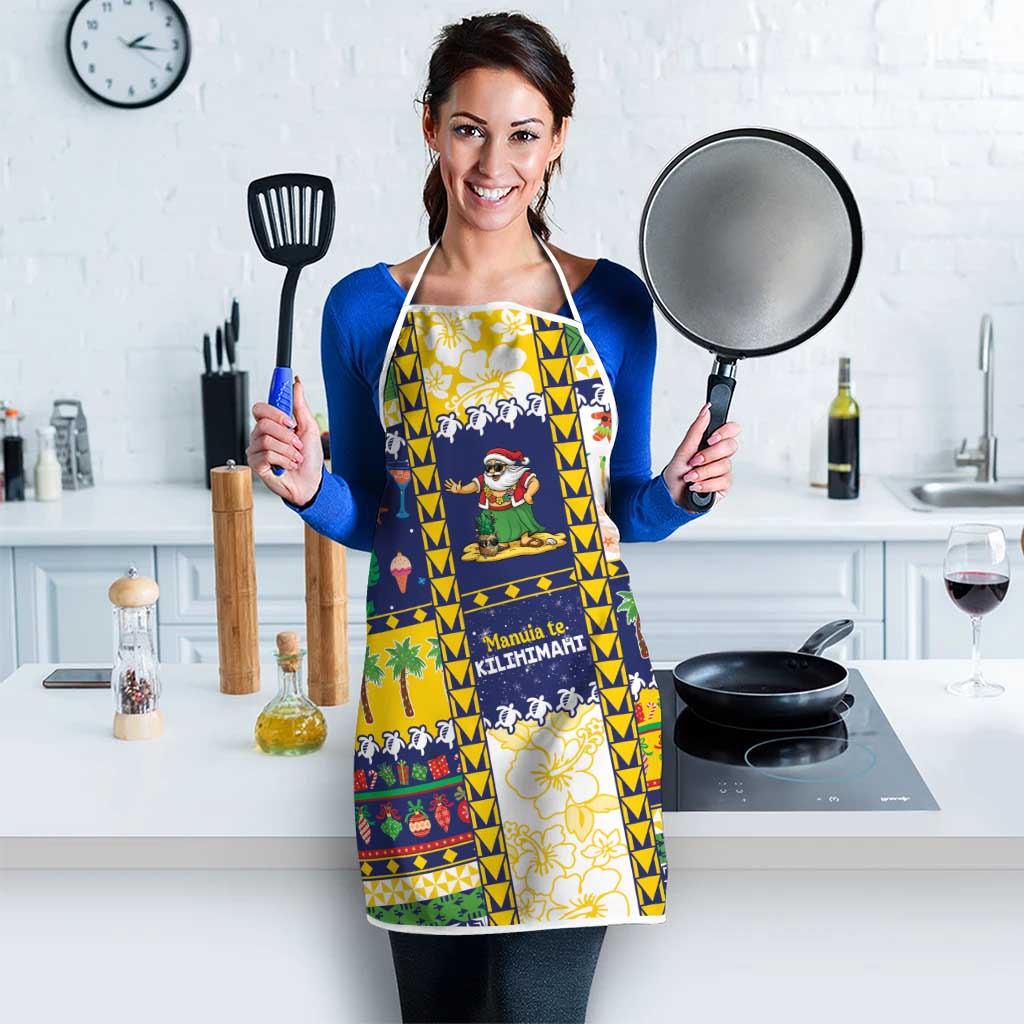Tokelau Christmas Apron Festive Beach Vibes LT05 - Polynesian Pride