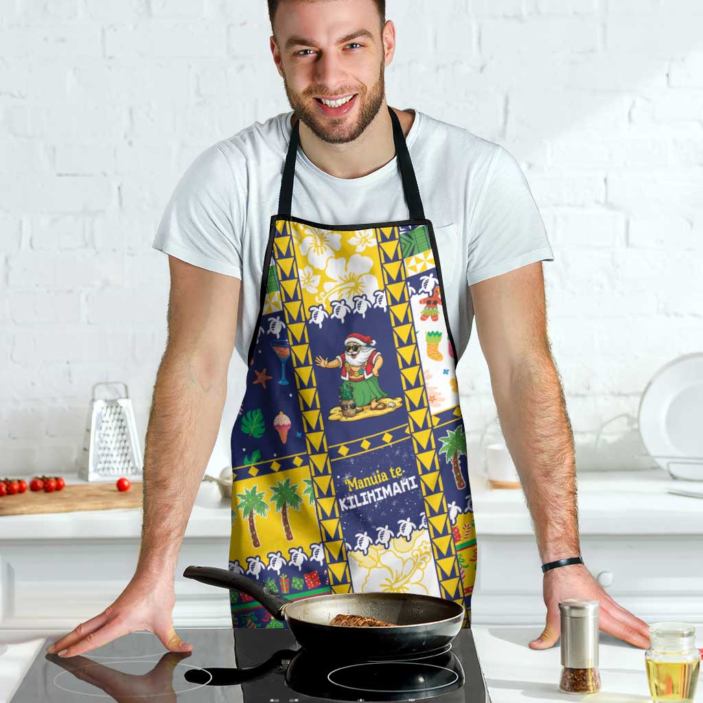 Tokelau Christmas Apron Festive Beach Vibes LT05 - Polynesian Pride
